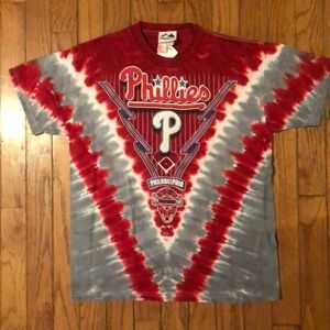 Kids Philadelphia Phillies tie dye t-shirt